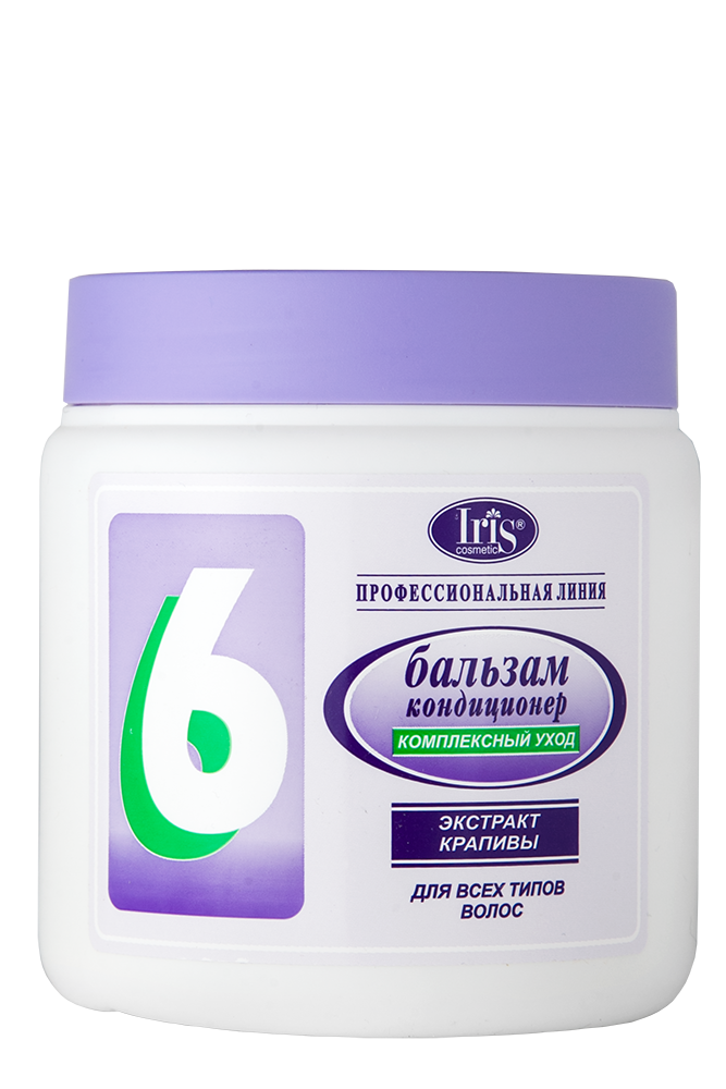 Бальзам-кондиционер № 6 с экстрактом крапивы для всех типов волос