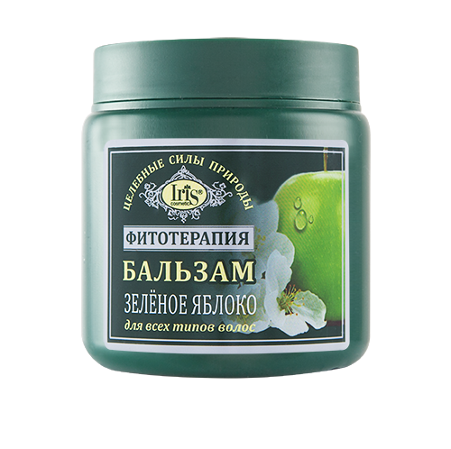 Бальзам "Зеленое яблоко" для всех типов волос