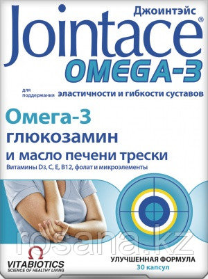 ДЖОНТЭЙС ОМЕГА-3, кап.№30