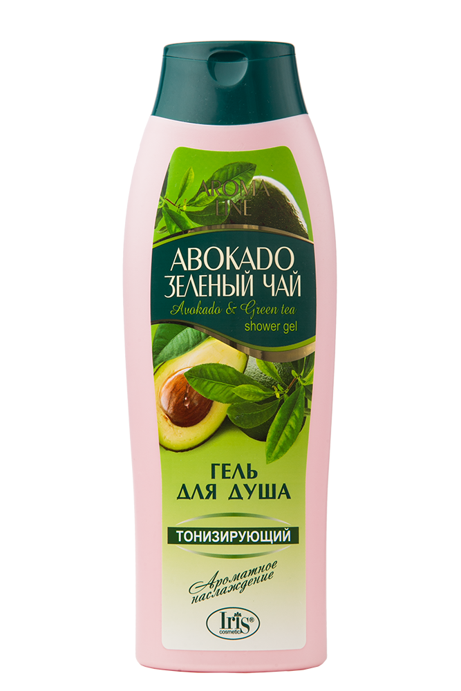 Гель для душа Aroma line «Авокадо и Зеленый чай»