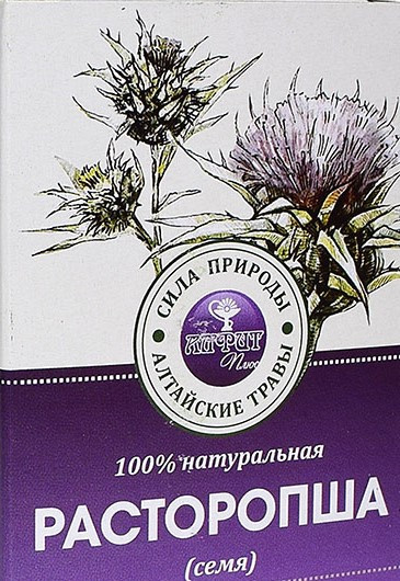 Расторопша, плоды 100гр
