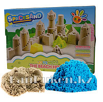 Кинетический песок для детей синий и оригинал ~ 2 кг (1 класс)