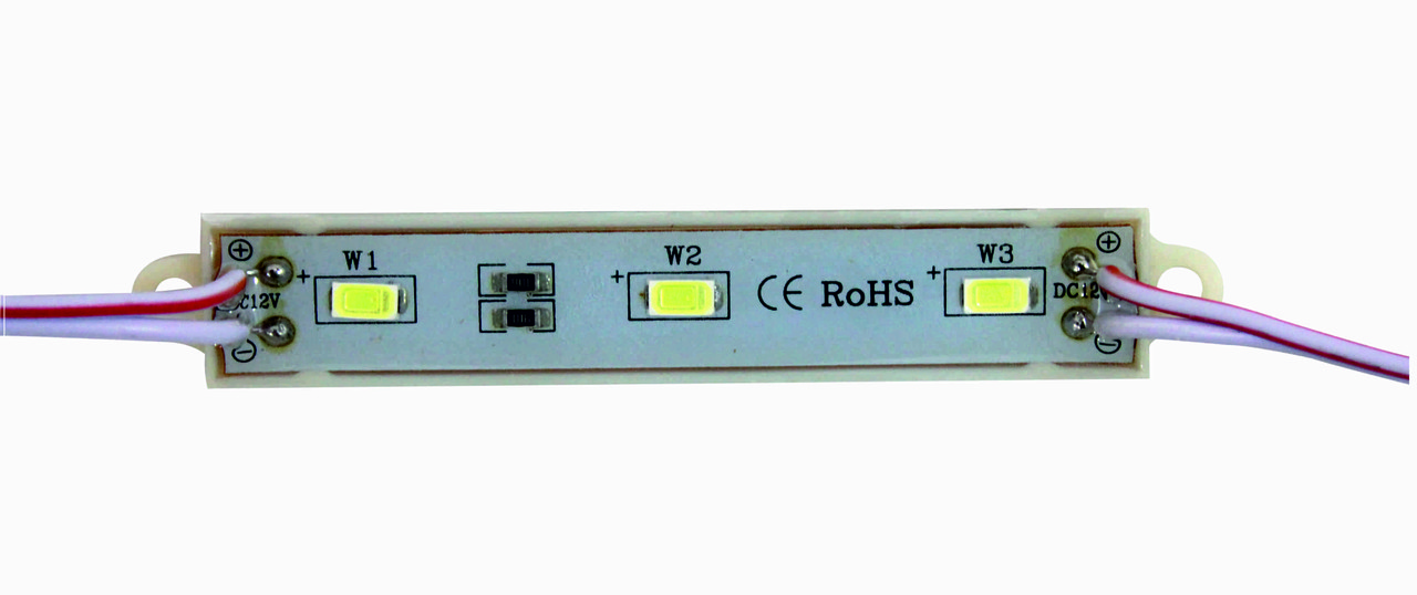 Светодиодные модули FT1275W3SMD5630 ECO (IP67) 0,72W, цвет - белый