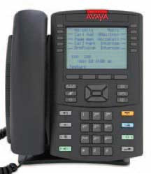 Avaya (Nortel) IP Phone 1230 Charcoal with Icon Keys with Power Supply