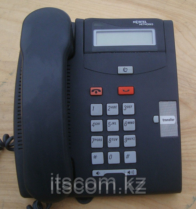 Avaya (Nortel) T7100 Telephone Charcoal, фото 1