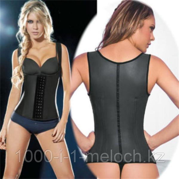 Корсет майка для похудения с лямками "Waist Trainer" (латексный). Алматы - фото 1 - id-p39843781