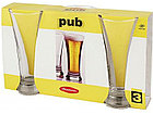 Набор бокалов Pasabahce Pub для пива 3 шт. 42199, фото 2