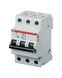 2CDS213001R0064 Автоматический выключатель ABB, SH203L 3P 6А (С) 4.5 kA