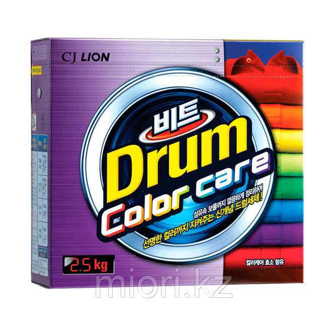 Стиральный порошок "BEAT Drum Color Care" для цветного белья,2500гр