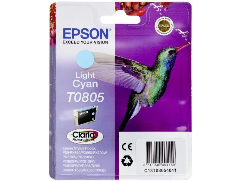                     Картридж Epson C13T08054011 P50/PX660 светло-голубой