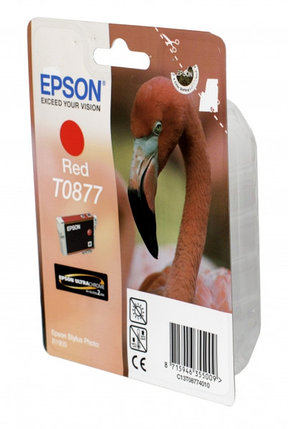                     Картридж Epson C13T08774010 R1900 красный, фото 2