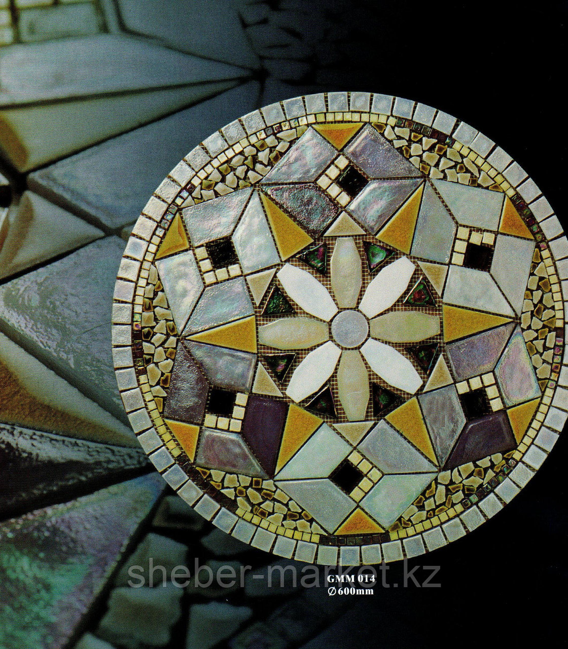 Панно мозаика лава - фото 1 - id-p2459040