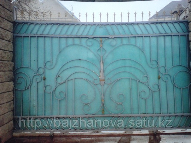 Ворота металлические 24