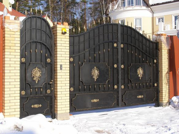 Ворота металлические 26