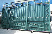 Ворота металлические 28