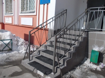 Металлические сварные перила 23