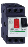 GV2ME06 GV2 Автоматический выключатель с комбинированным расцепителем 1-1,6А