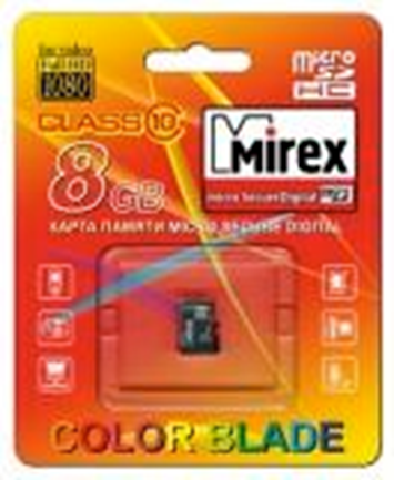 MicroSD Mirex 8Gb (class 10)