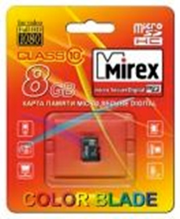 MicroSD Mirex 16Gb (class 10) - фото 1 - id-p2458662