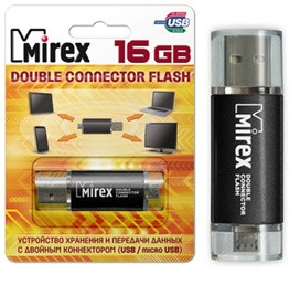 USB/microUSB Mirex SMART SILVER 8GB