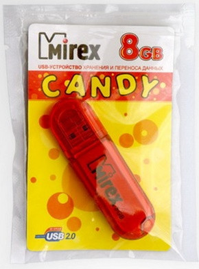 USB Mirex CANDY RED  8GB