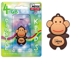 USB Mirex kids MONKEY BROWN  16GB