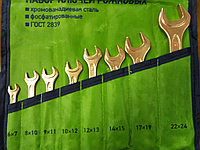 Набор ключей рожковых 6-24(омедненные)