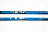 Карбоновые палки для скандинавской ходьбы Finpole Alpina 60% (синий, Финляндия), фото 3
