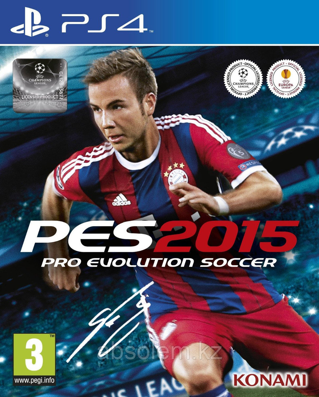 PES 2015 (на русском языке) игра на PS4