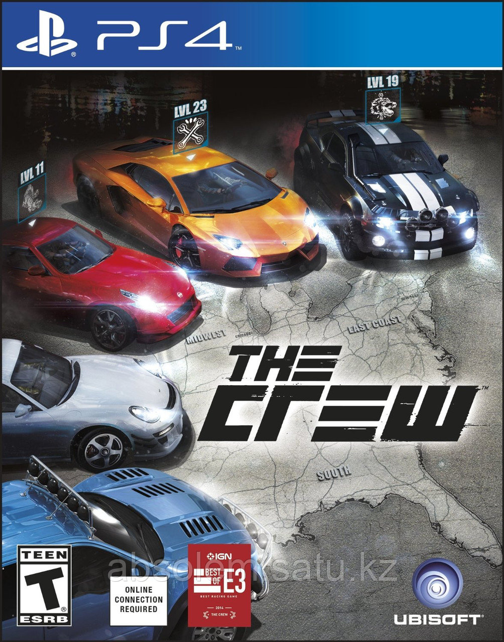 The Crew игра на PS4