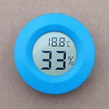 ЖК-термометр гигрометр круглый THT-45mm, фото 5