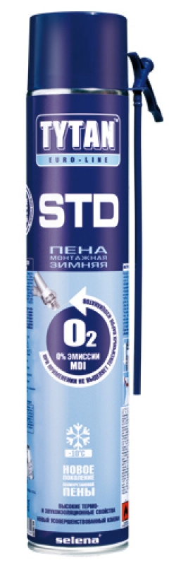 TYTAN Euro-line STD Пена монтажная зимняя