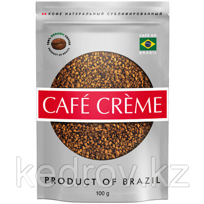 "CAFE CREME" кофе сублимированный, 100 гр дой-пак.