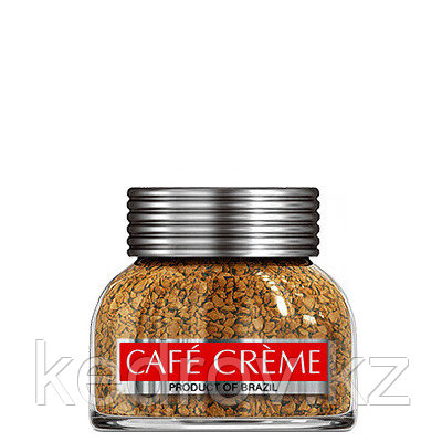 "CAFE CREME" кофе сублимированный, 50гр стекло.