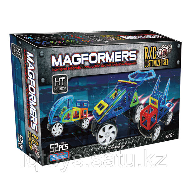 Магнитный конструктор Magformers R/C Custom Set (52 детали)