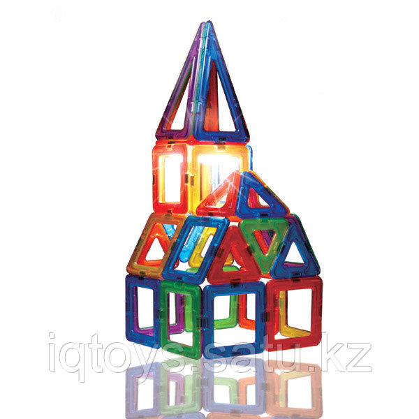 Магнитный конструктор Magformers Lighted Set (55 деталей) - фото 3 - id-p2475458