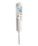 Testo 106 - Компактный термометр для пищевого сектора с сигналом тревоги в госреестре