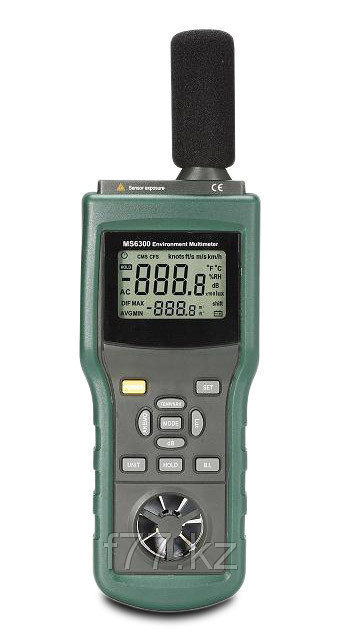 Многофункциональный тестер окружающей среды Mastech MS6300 Внесен в реестр СИ РК