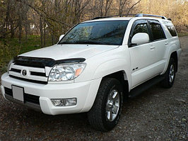 Защита фар Toyota 4Runner/ Hilux Surf 215 2003-2005 с чёрным рисунком