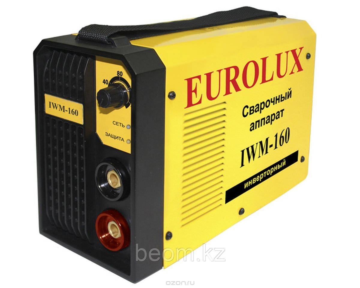 Инверторный сварочный аппарат IWM 160 Eurolux гарантия, доставка, купить в Алматы - фото 1 - id-p24044789