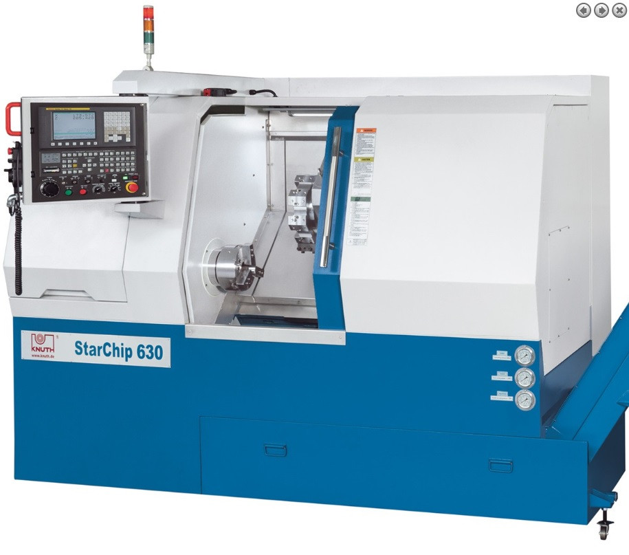 Токарный станок ЧПУ с наклонной станиной - StarChip I 630/890 (Fanuc 0i TF)
