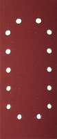Лист шлифовальный ЗУБР "МАСТЕР" универсальный на зажимах, 14 отверстий по периметру, для ПШМ, Р80, 115х280мм,