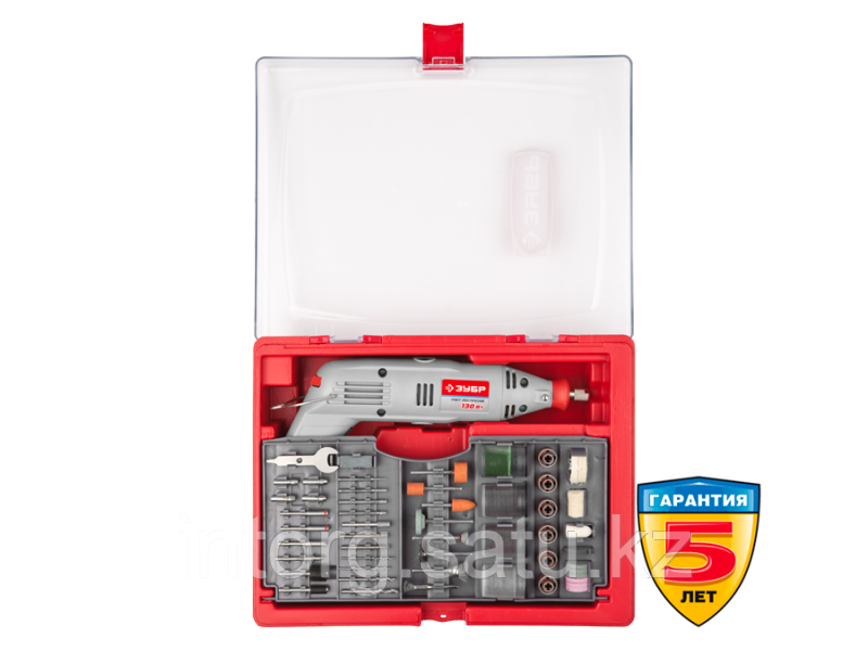 Гравер ЗУБР электрический с набором мини-насадок в кейсе, 176 предметов - фото 1 - id-p40197557