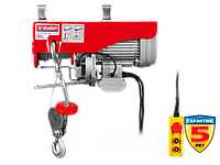 ЭлектроТельфер ЗУБР 1000/500 кг, 1600 Вт