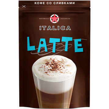 "ITALIKA Latte" кофейный напиток, 100 гр дой-пак.