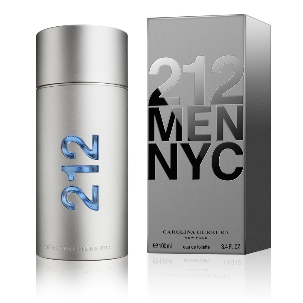 Carolina Herrera 212 Men edt 100ml - фото 1 - id-p40271222