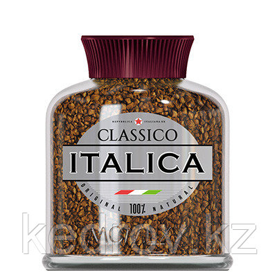 "ITALIKA" кофе сублимированный, 100 гр стекло.