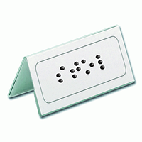 Настольные тактильные таблички