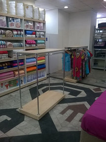 Магазины домашнего текстиля в г.Алмаы - ZUGO Изготовление торгового оборудования по проекту.