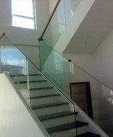 Стеклянные перила